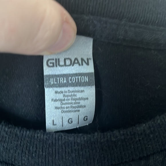 Celebrate your love with this biker shirt. Size large - Picture 2 of 3